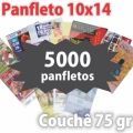 Panfleto 10x14 / 4x0 / 5000 unidades